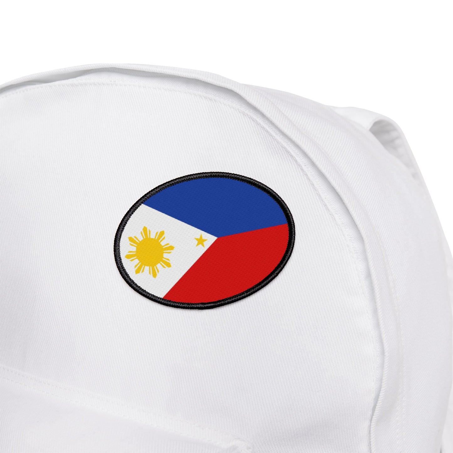 Flag Village Philippines Flag Embroidery Iron-On Patches