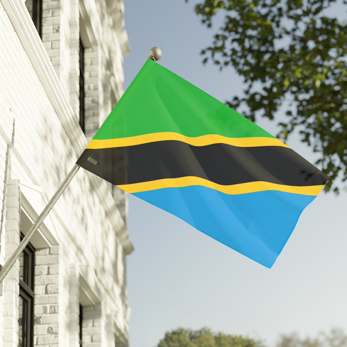Flag Village Tanzania Flag 18" x 12" / 36" x 24" / 60" x 36"