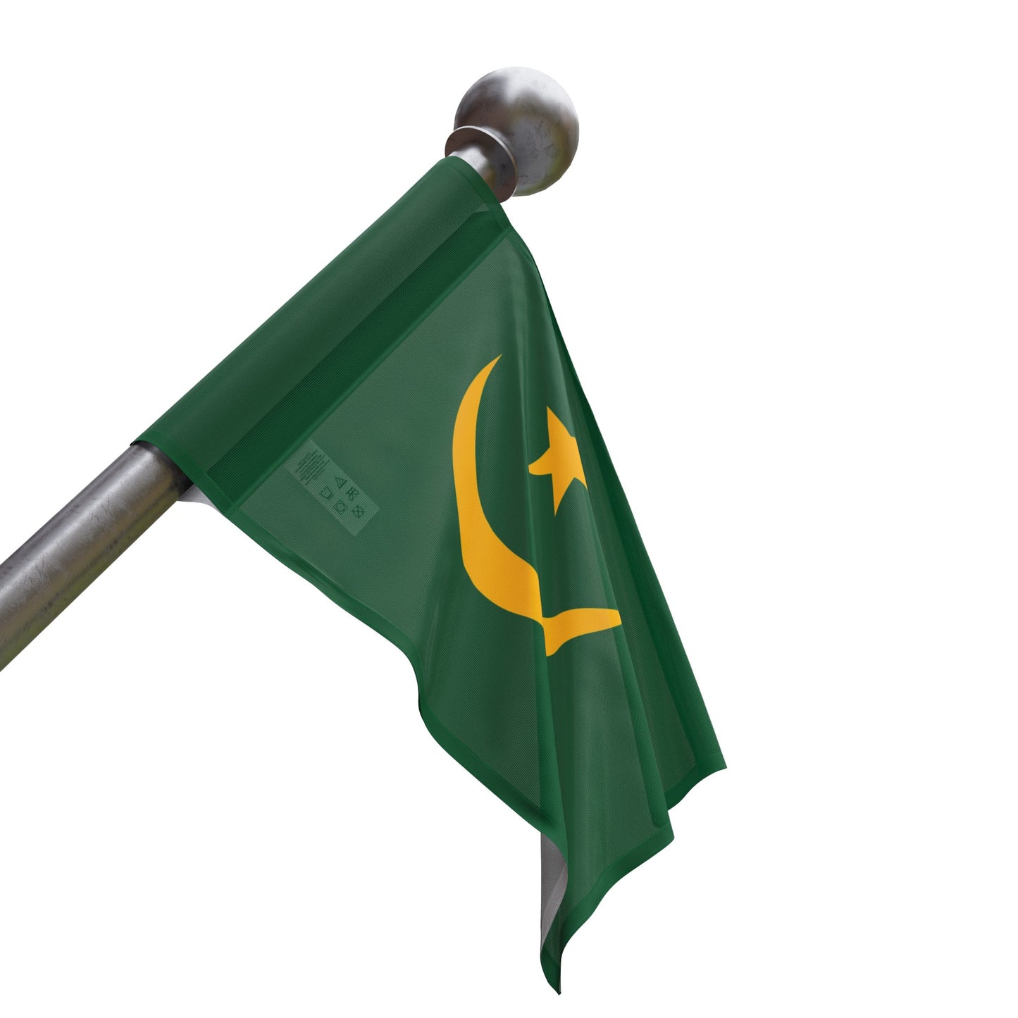 Flag Village Mauritania Flag 18" x 12" / 36" x 24" / 60" x 36"