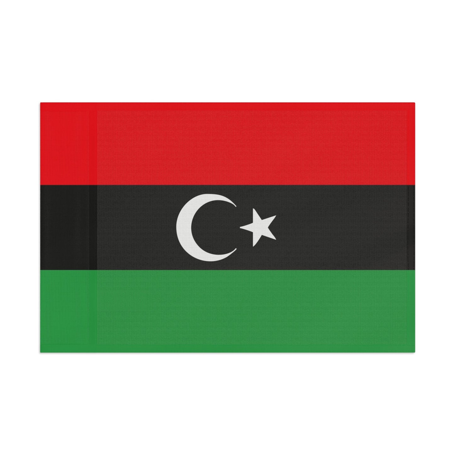 Flag Village Libya Flag 18" x 12" / 36" x 24" / 60" x 36"