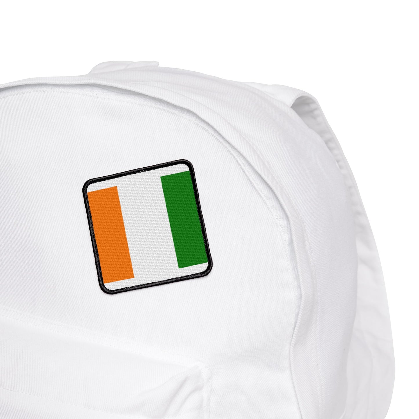 Flag Village Cote D'Ivoire(Ivory Coast) Flag Embroidery Iron-On Patches