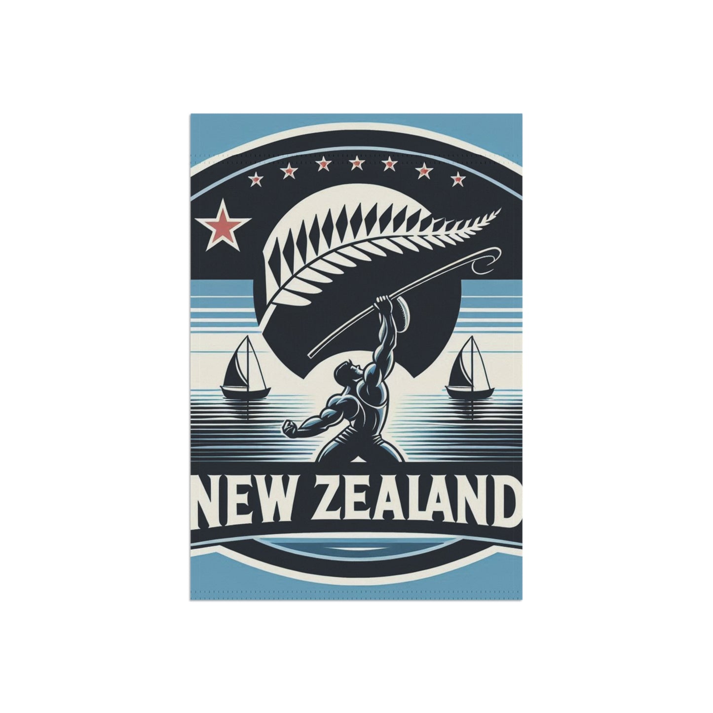 Flag Village New Zealand Flag Sporting Garden & House Banner NZL0003