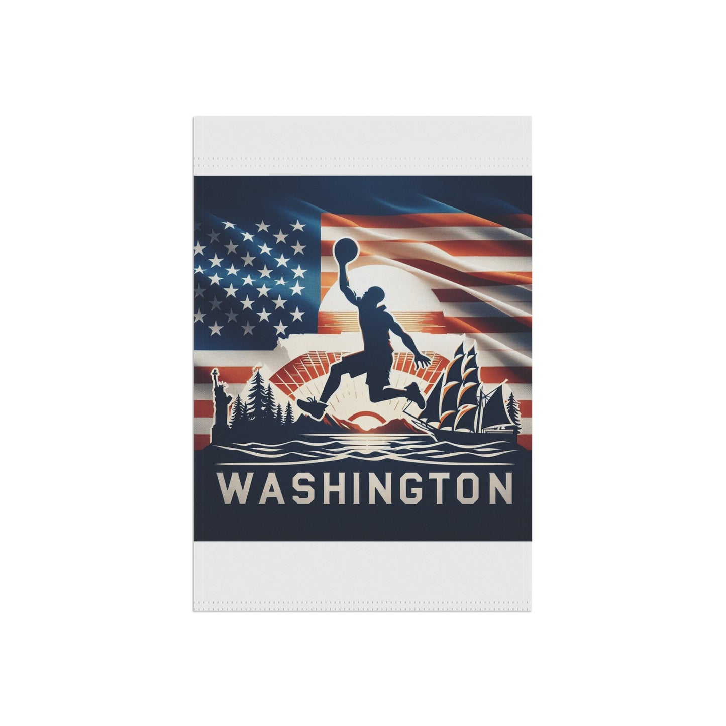 Flag Village Washington State Flag Sporting Garden & House Banner WA0004