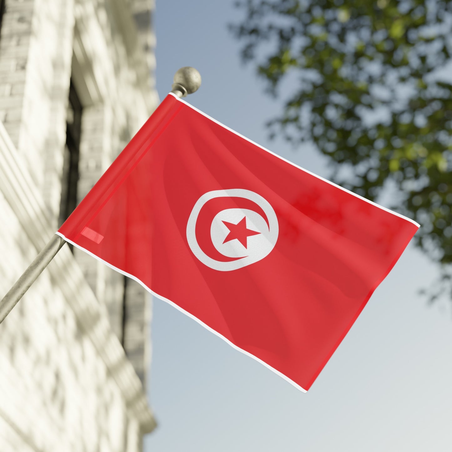 Flag Village Tunisia Flag 18" x 12" / 36" x 24" / 60" x 36"
