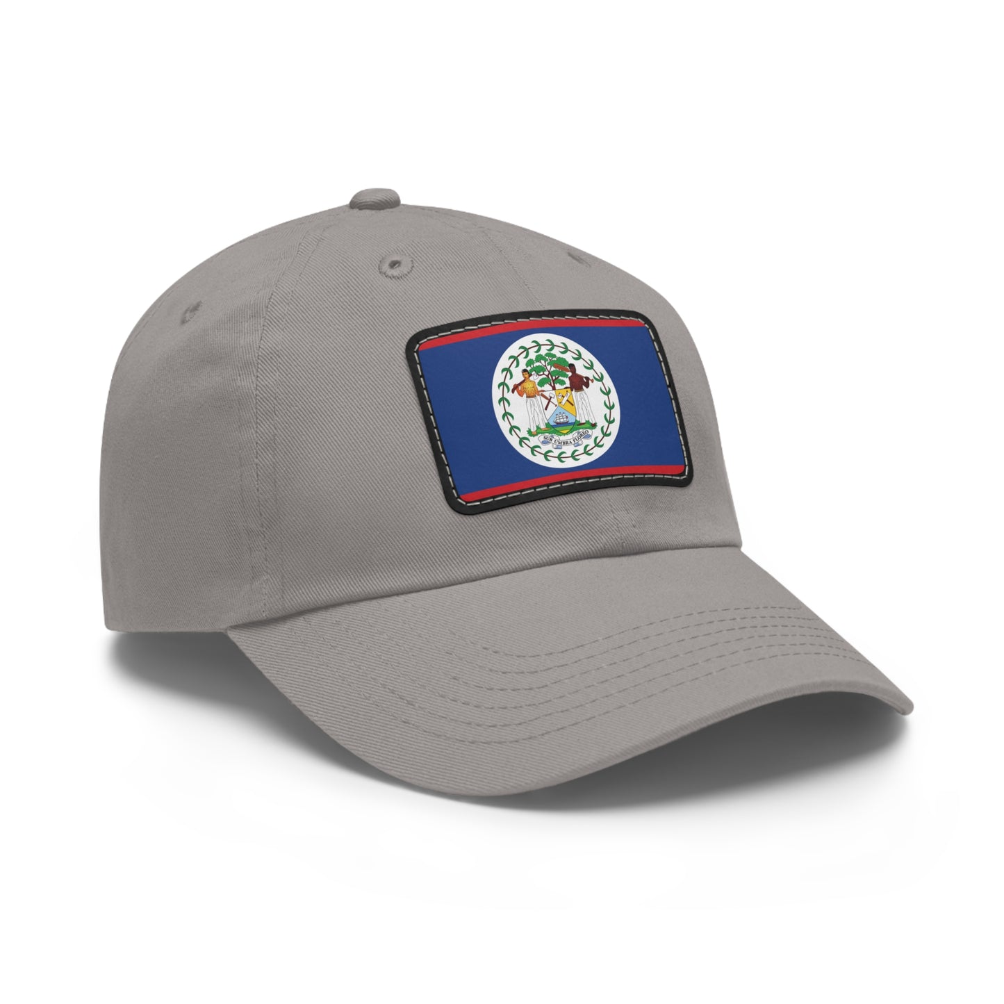 Flag Village Belize Flag Hat Cap with Leather Patch