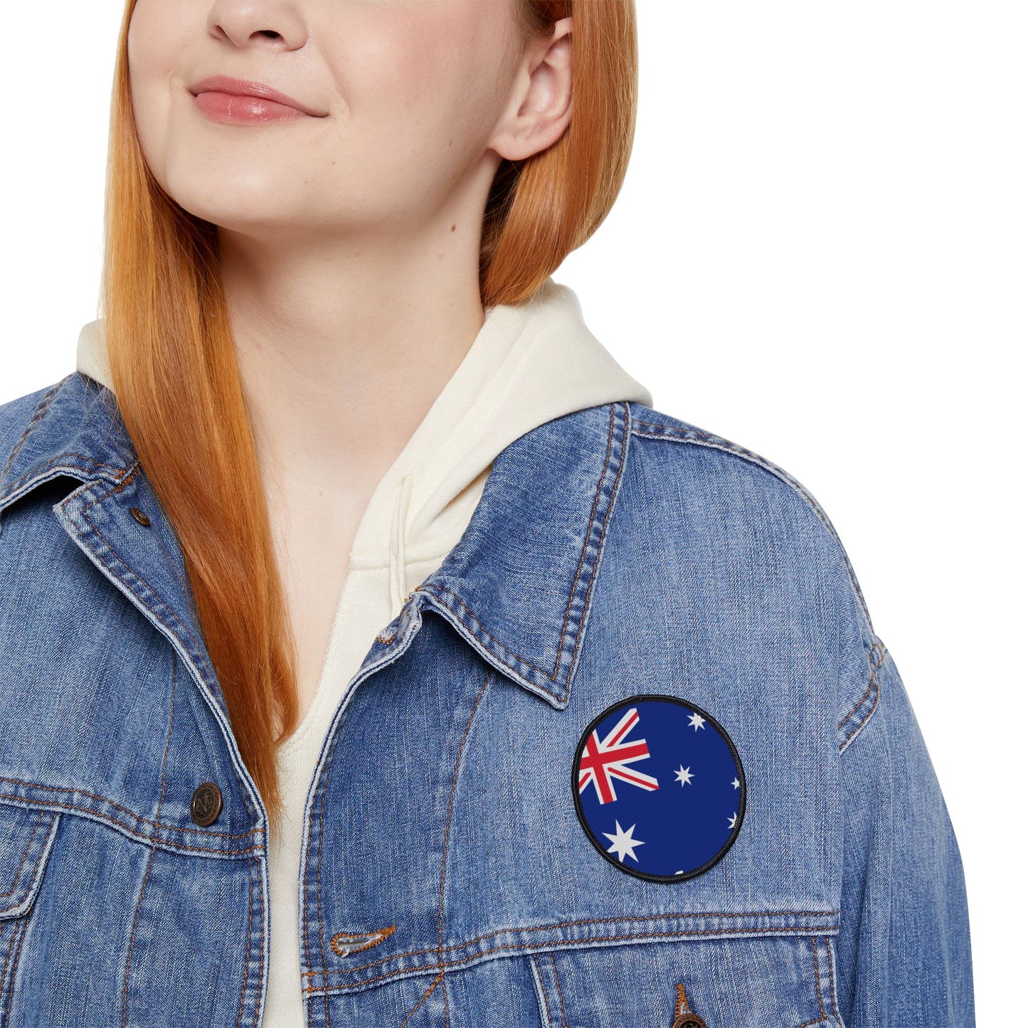 Flag Village Australia Flag Embroidery Iron-On Patches