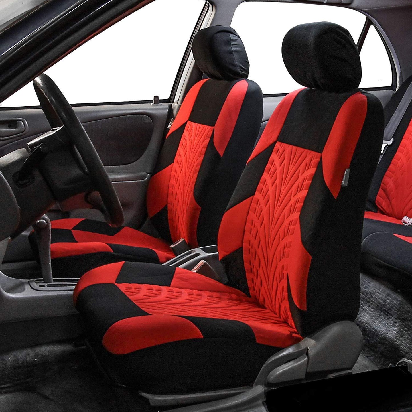 Flag Village Auto Tools Tire pattern car seat cover