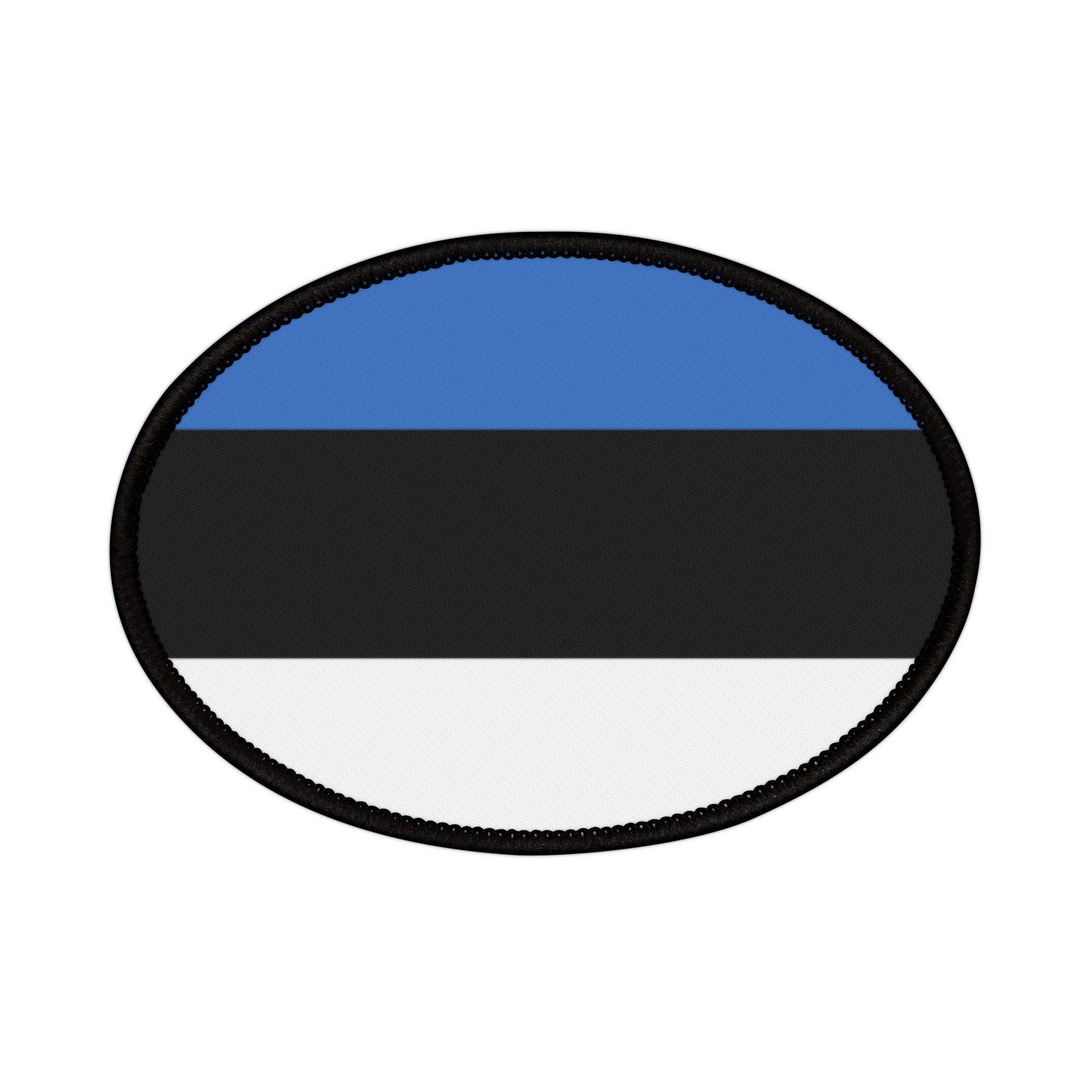 Flag Village Estonia Flag Embroidery Iron-On Patches