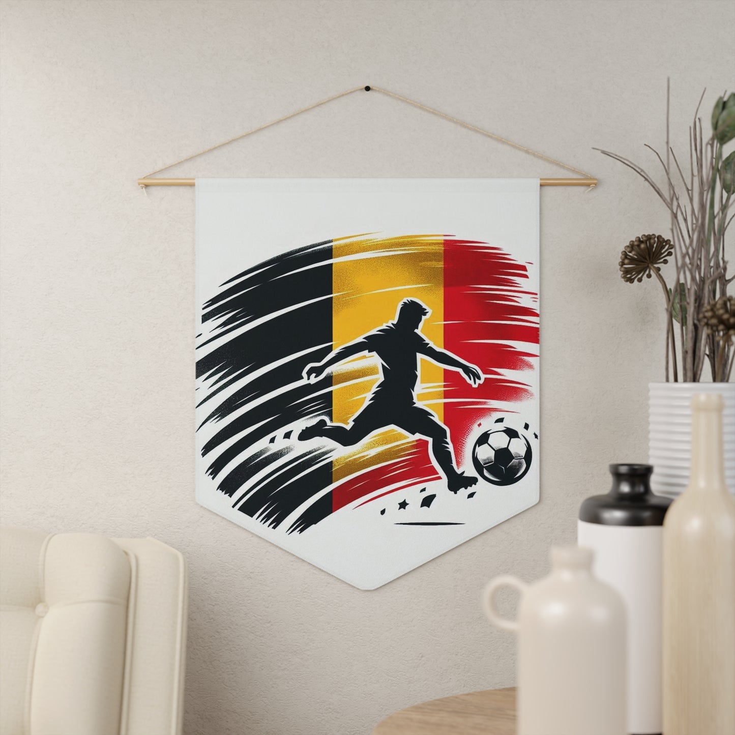 Flag Village Belgium Flag Pennant Sporting Home Wall decoration BEL0002