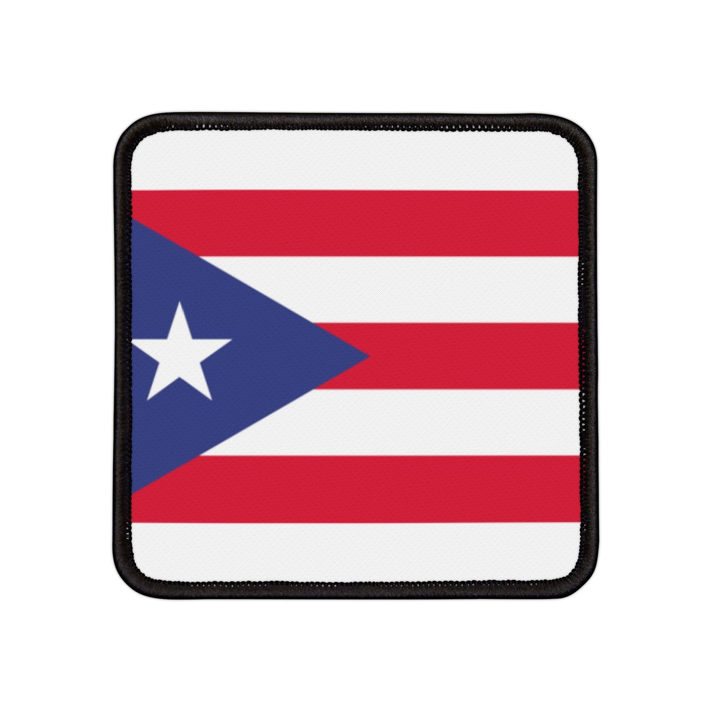 Flag Village Puerto Rico Flag Embroidery Iron-On Patches