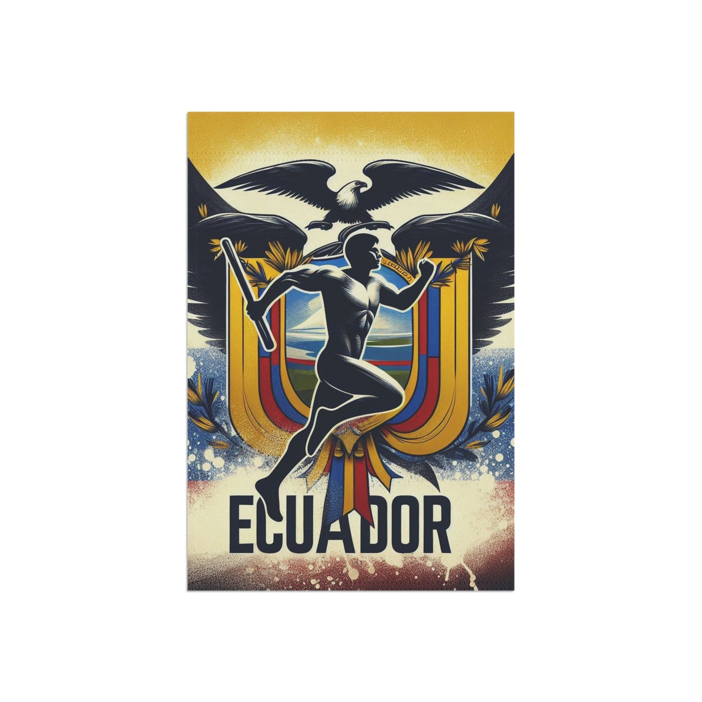 Flag Village Ecuador Flag Sporting Garden & House Banner ECU0007