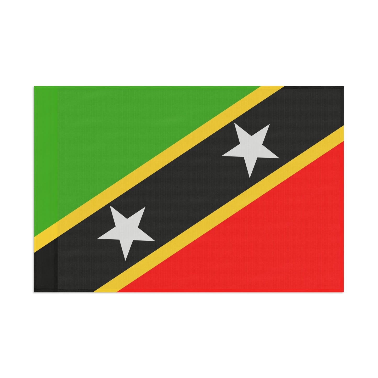 Flag Village Saint Kitts And Nevis Flag 18" x 12" / 36" x 24" / 60" x 36"