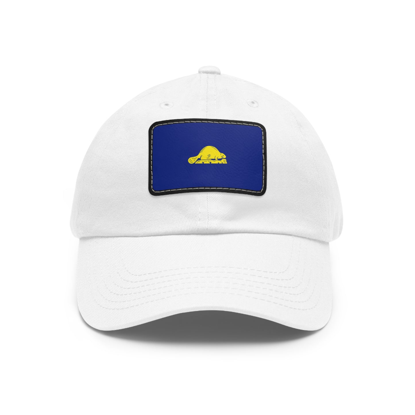 Flag Village USA Oregon (reverse) State Flag Hat Cap with Leather Patch