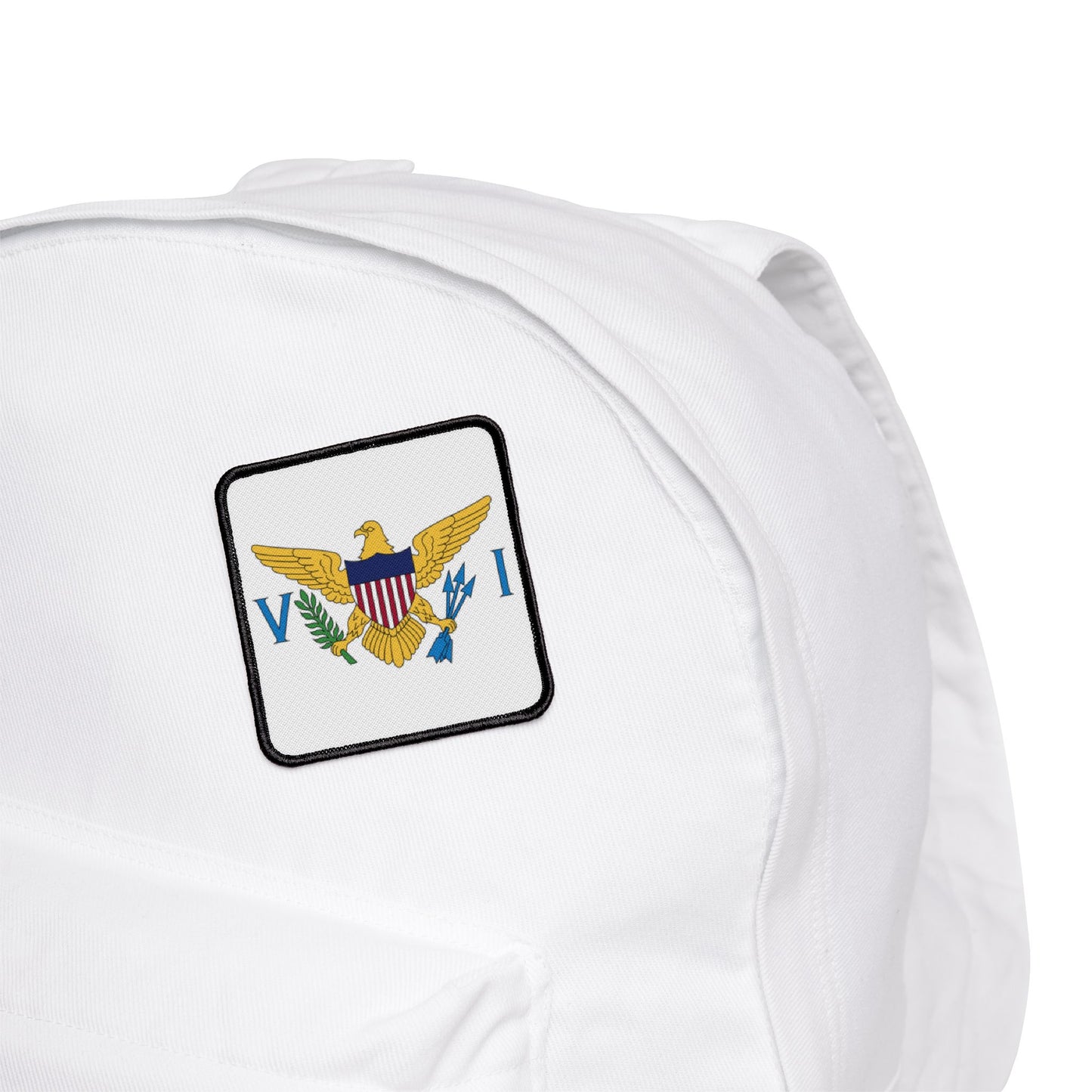 Flag Village U.S. Virgin Islands State Flag Embroidery Iron-On Patches