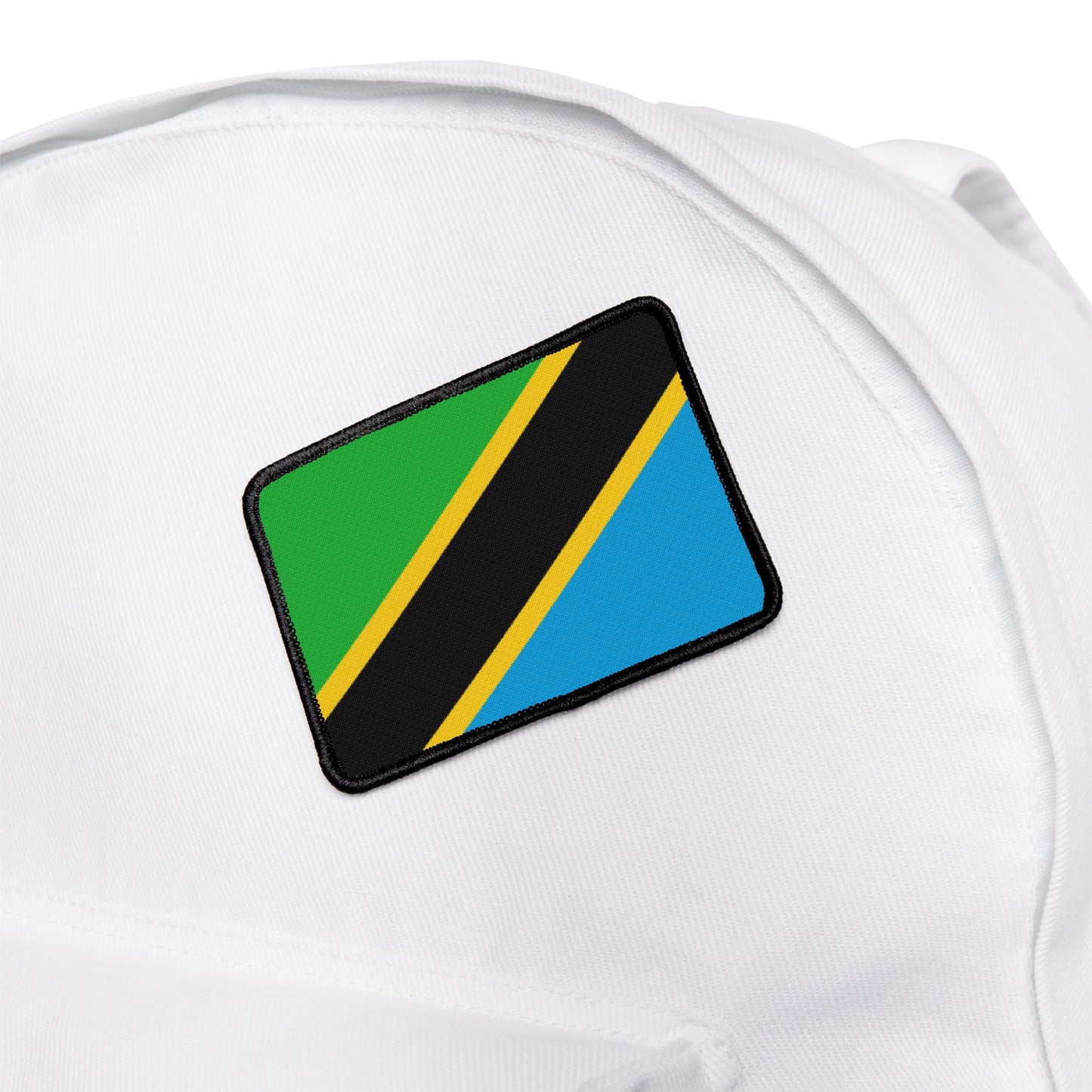 Flag Village Tanzania Flag Embroidery Iron-On Patches