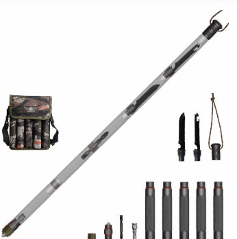 Flag Village Outdoor Defense Tactical Stick Alpenstock Hiking Camping Equipment Multifunctional Walking Stick