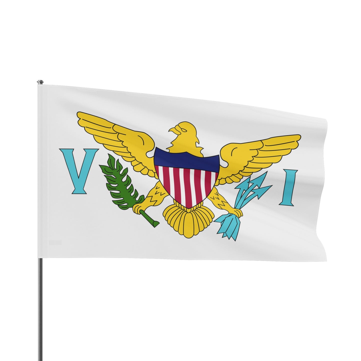 Flag Village Virgin Islands(U.S. Virgin Islands) Flag 18" x 12" / 36" x 24" / 60" x 36"