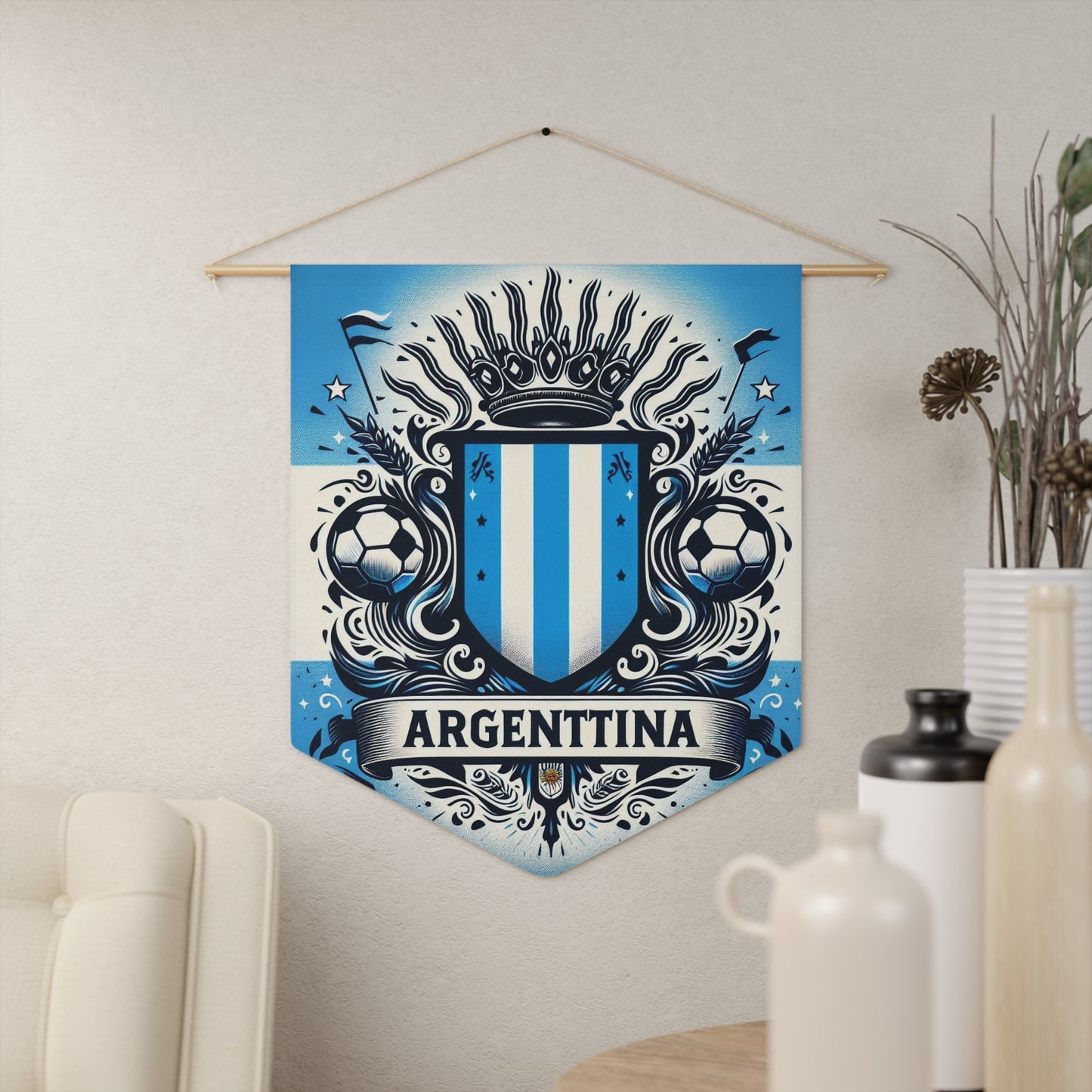 Flag Village Argentina Flag Pennant Sporting Home Wall decoration ARG0004