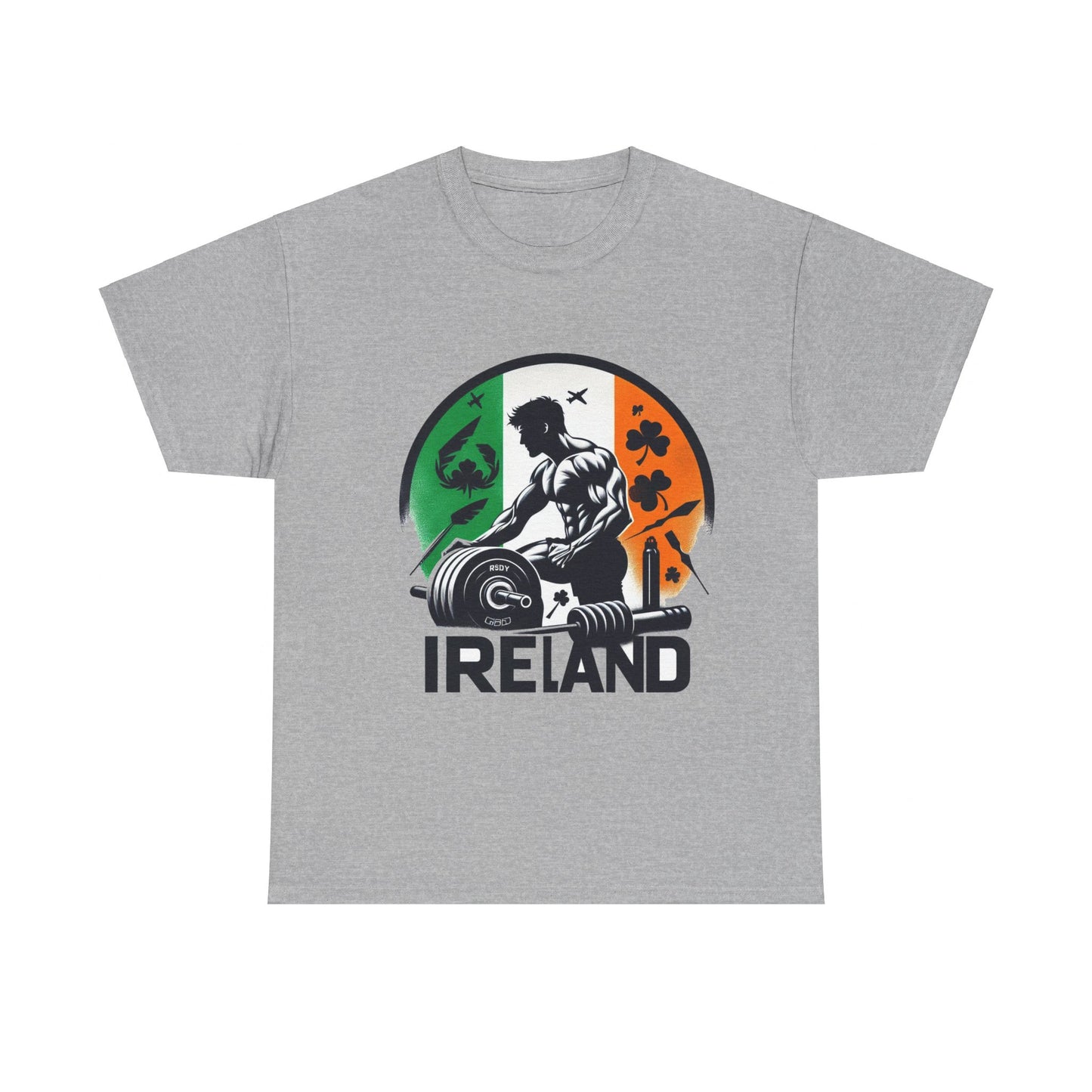 Flag Village Ireland Sporting Flag T-SHIRT Heavy Cotton Tee IRL0001