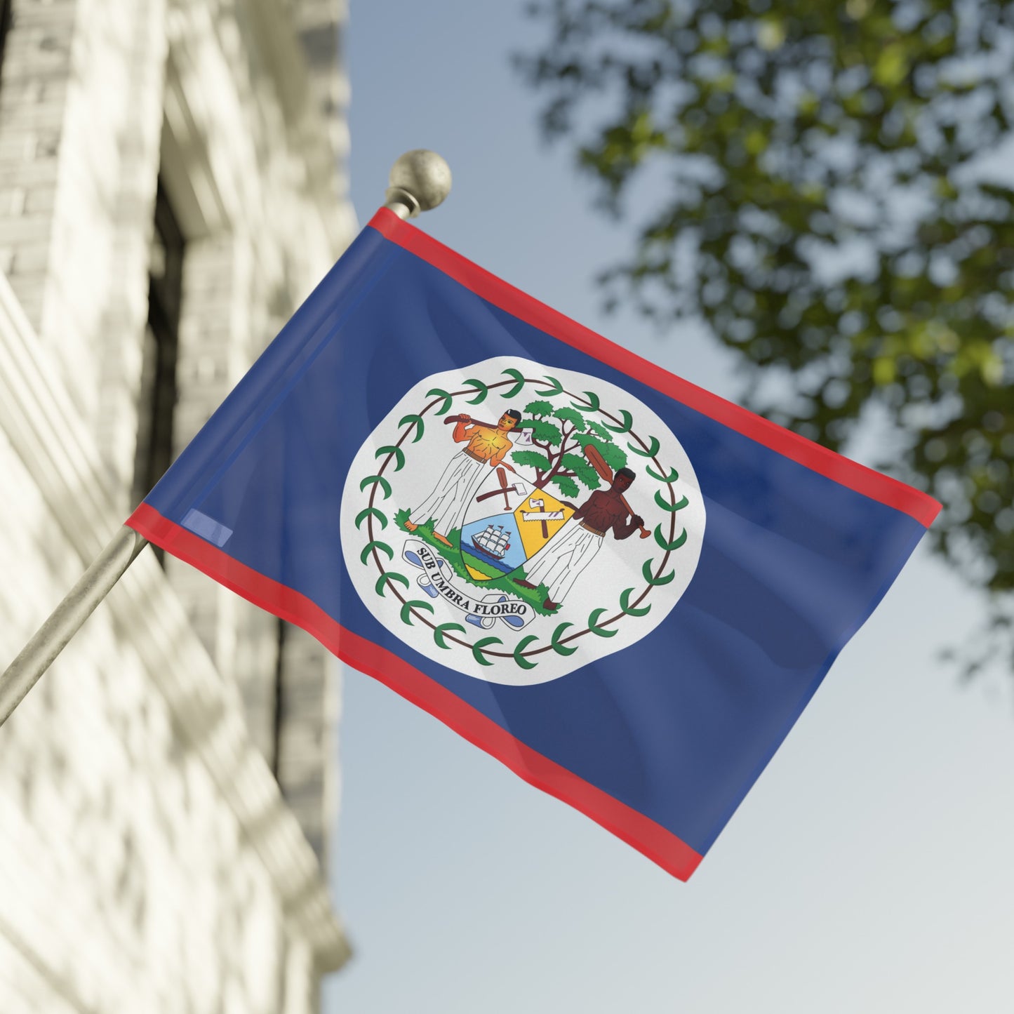 Flag Village Belize Flag 18" x 12" / 36" x 24" / 60" x 36"
