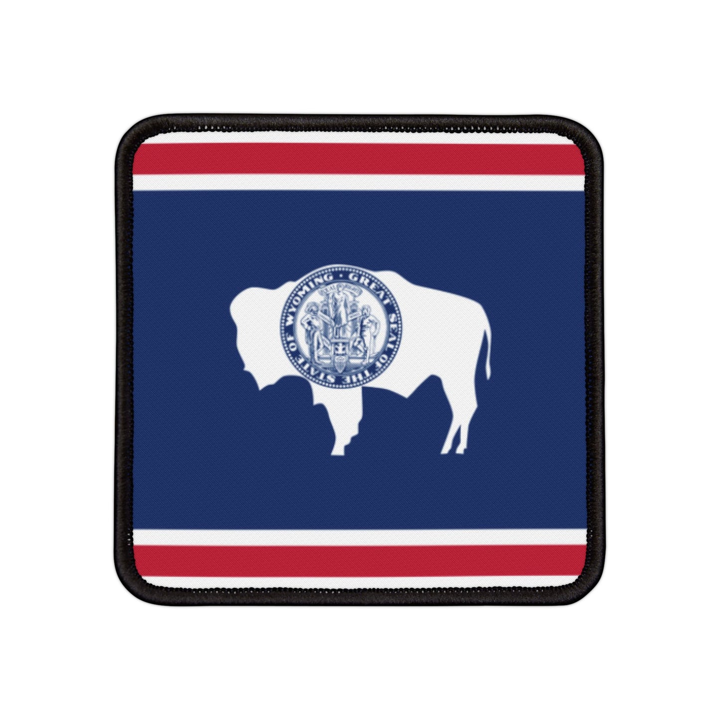 Flag Village Wyoming State Flag Embroidery Iron-On Patches