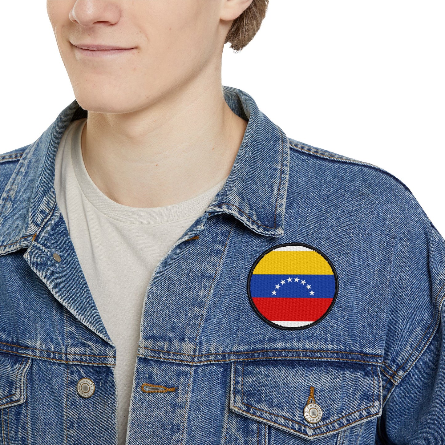 Flag Village Venezuela Flag Embroidery Iron-On Patches