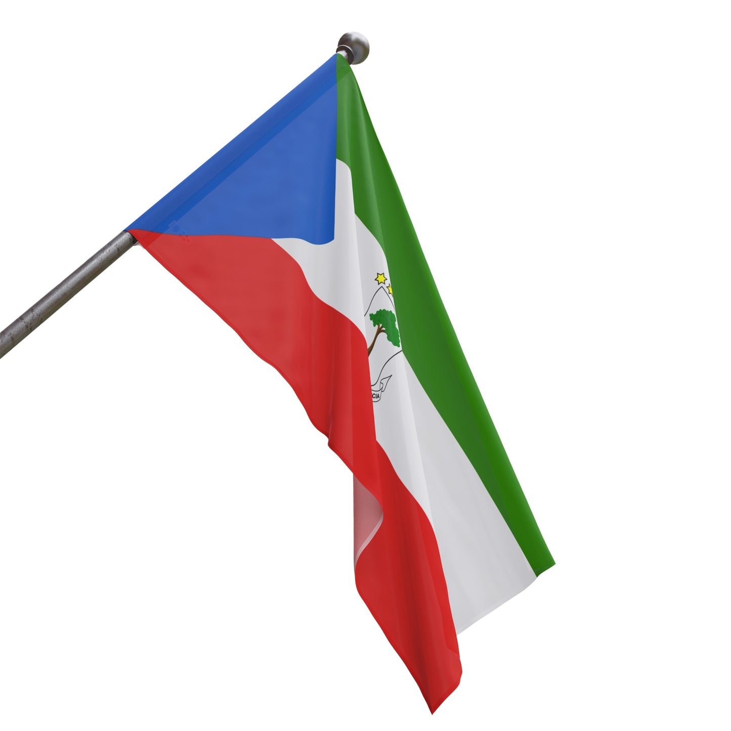 Flag Village Equatorial Guinea Flag 18" x 12" / 36" x 24" / 60" x 36"