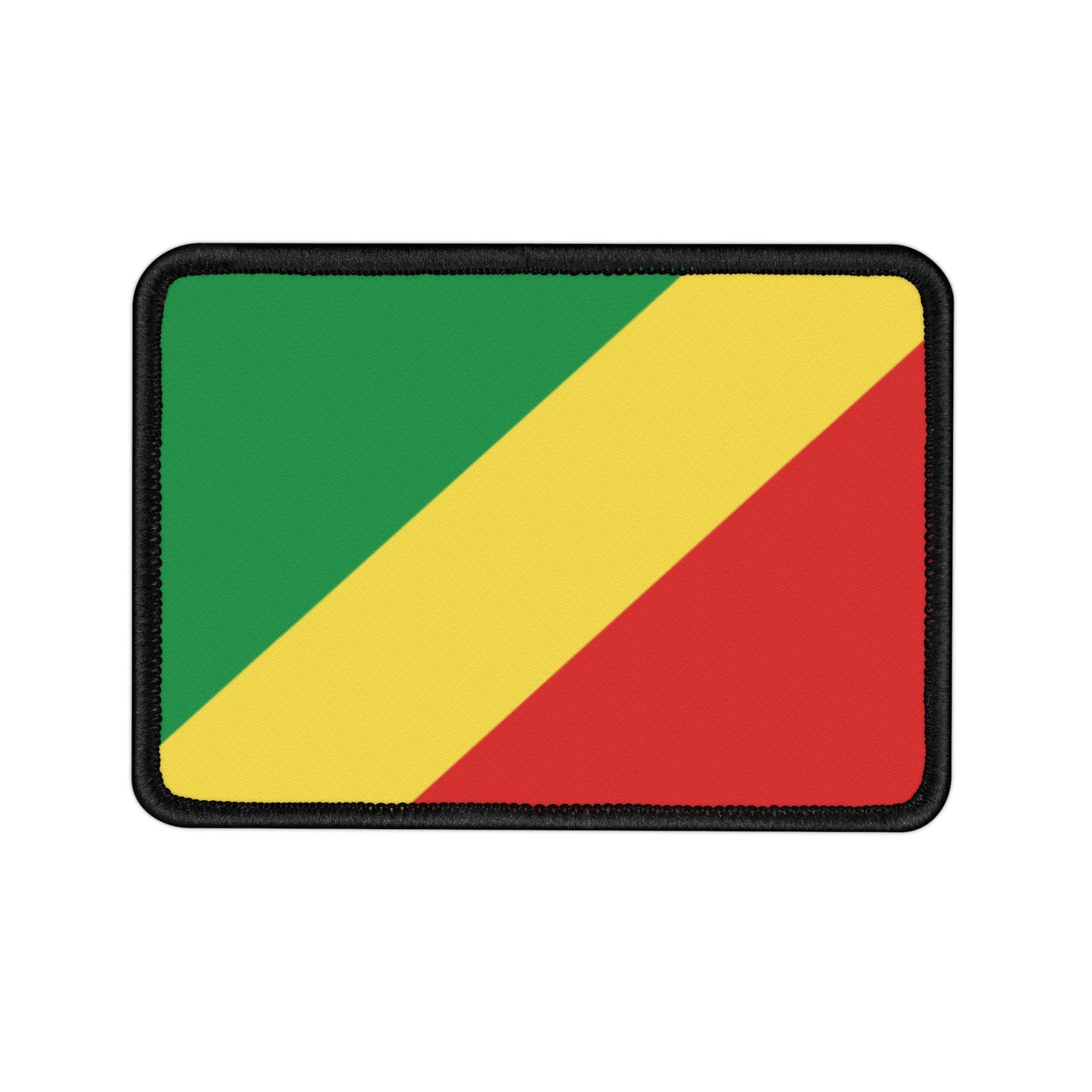 Flag Village Congo Flag Embroidery Iron-On Patches