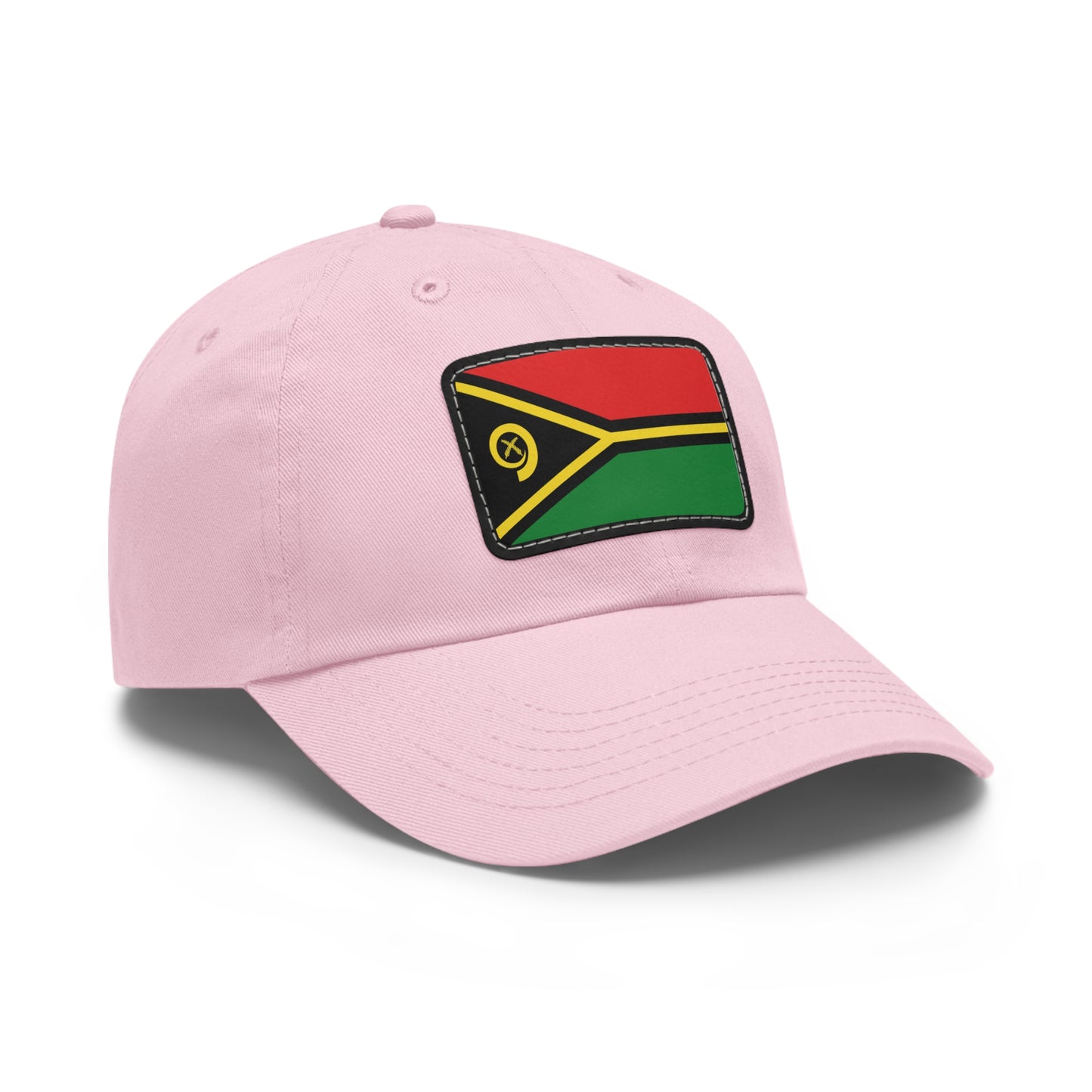 Flag Village Vanuatu Flag Hat Cap with Leather Patch