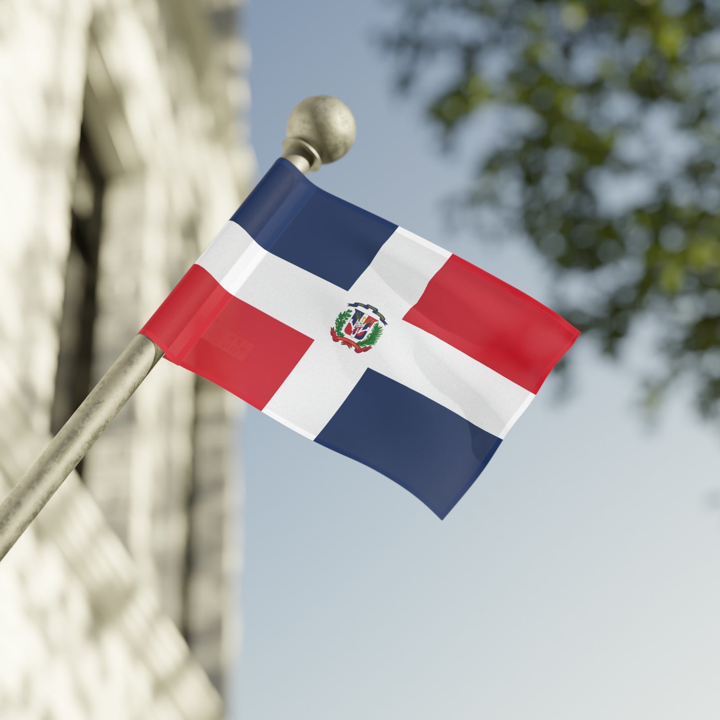 Flag Village Dominican Republic Flag 18" x 12" / 36" x 24" / 60" x 36"