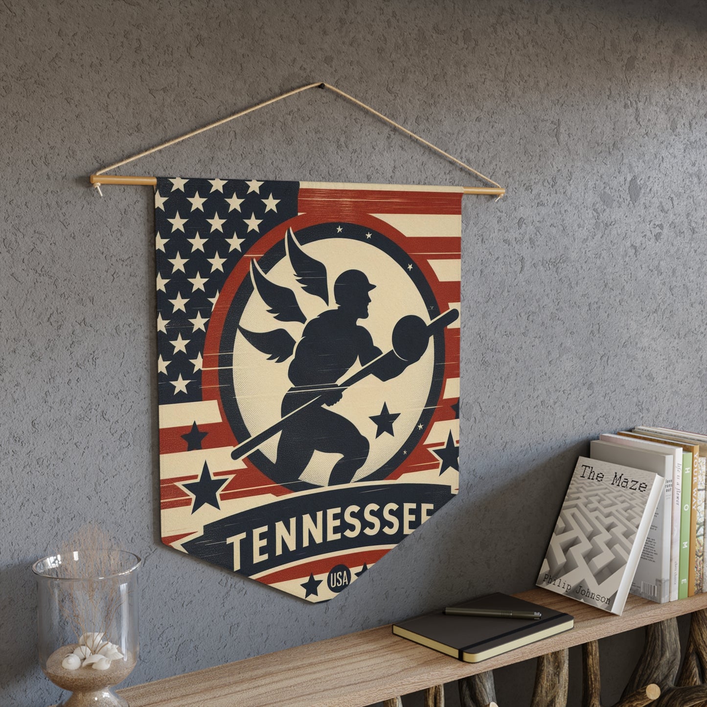 Flag Village Tennessee State Flag Pennant Sporting Home Wall decoration TN0001