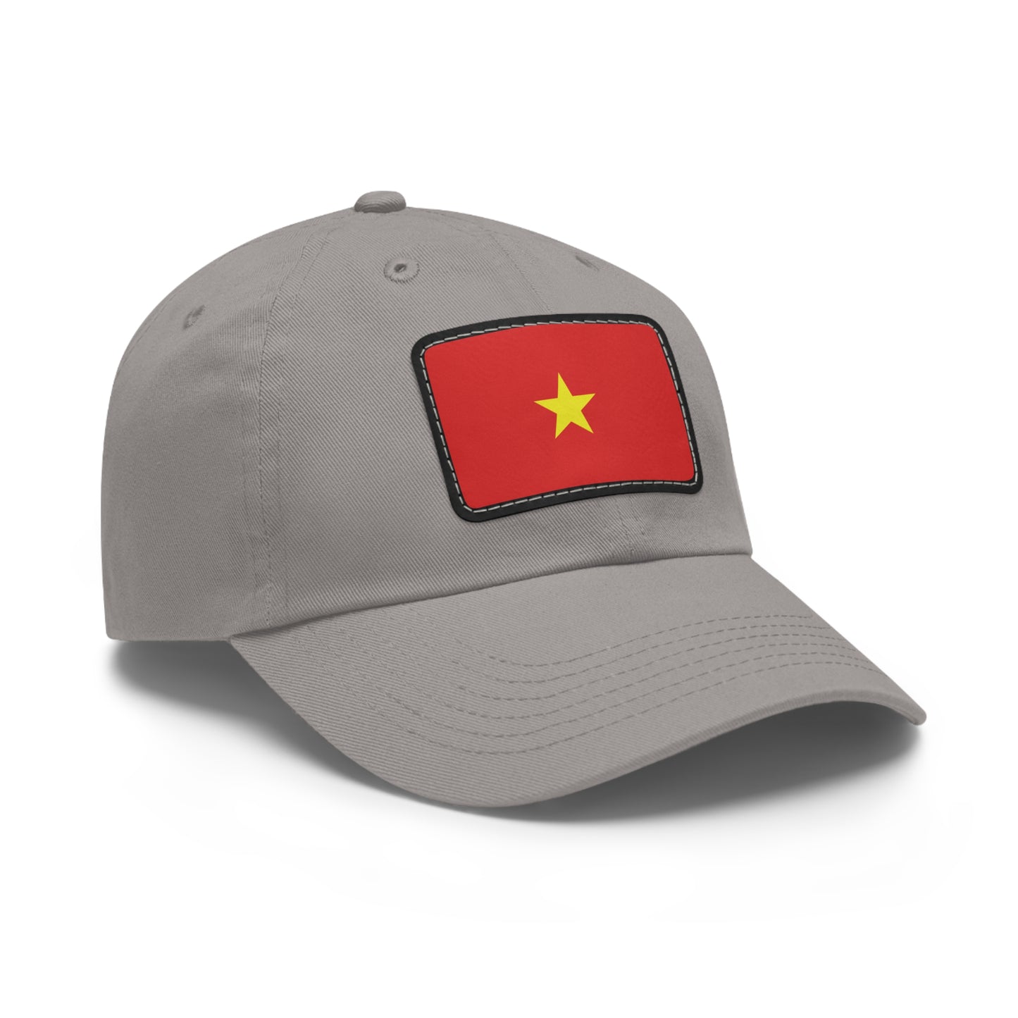 Flag Village Vietnam Flag Hat Cap with Leather Patch