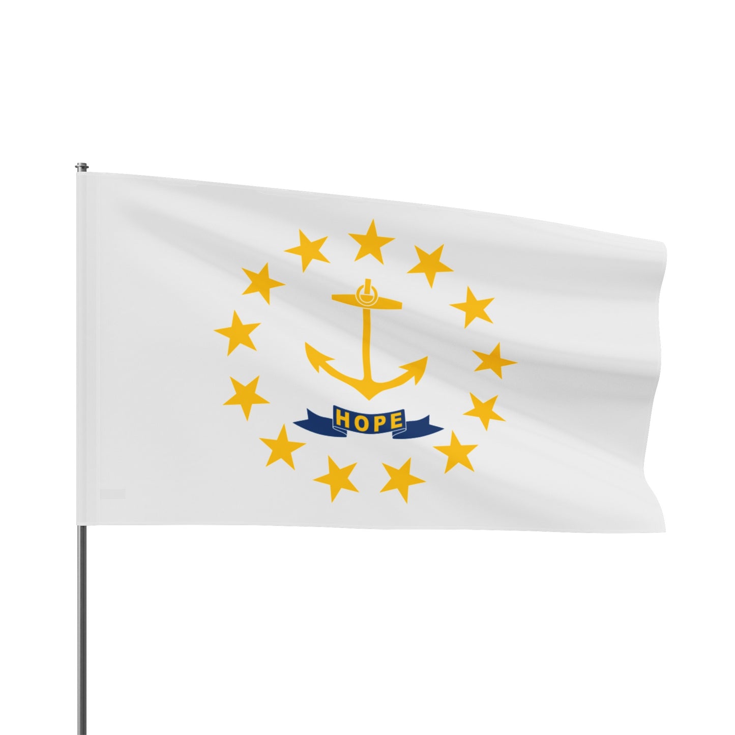 Flag Village USA Rhode Island State Flag 18" x 12" / 36" x 24" / 60" x 36"