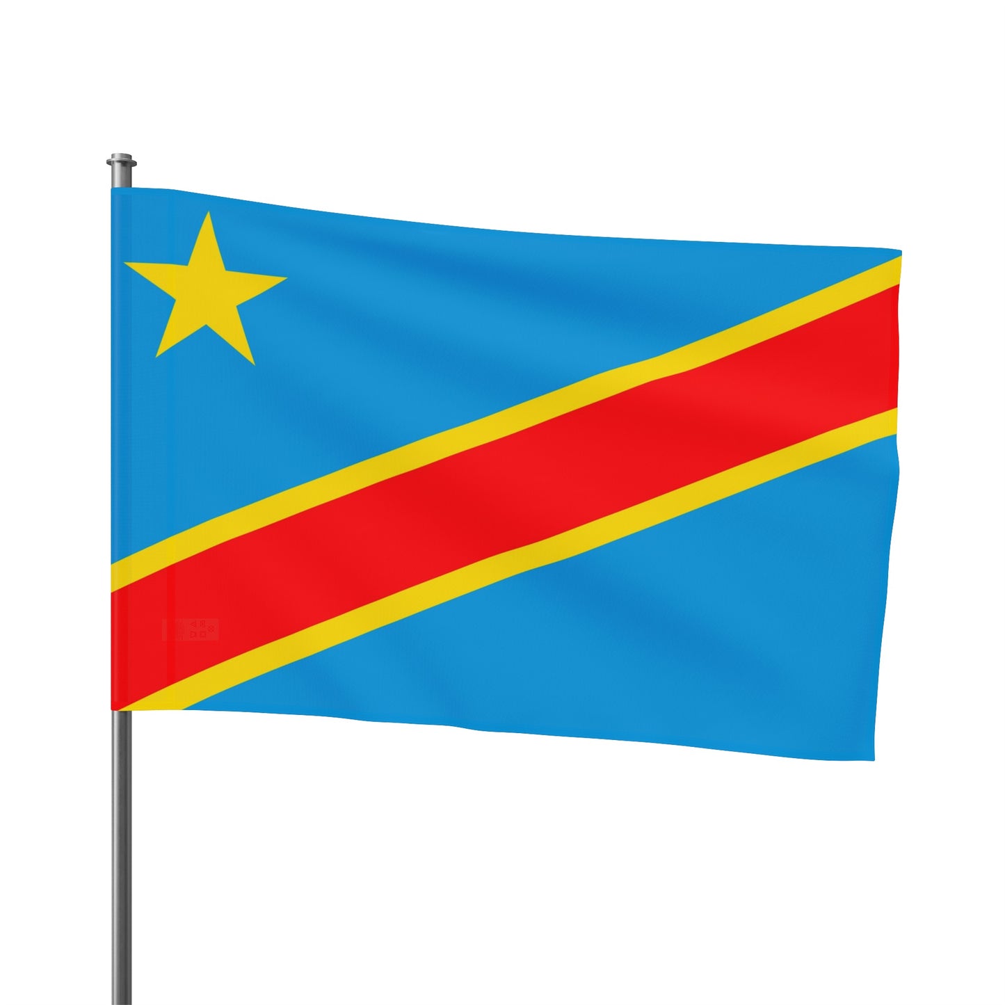 Flag Village Democratic Republic Of The Congo Flag 18" x 12" / 36" x 24" / 60" x 36"