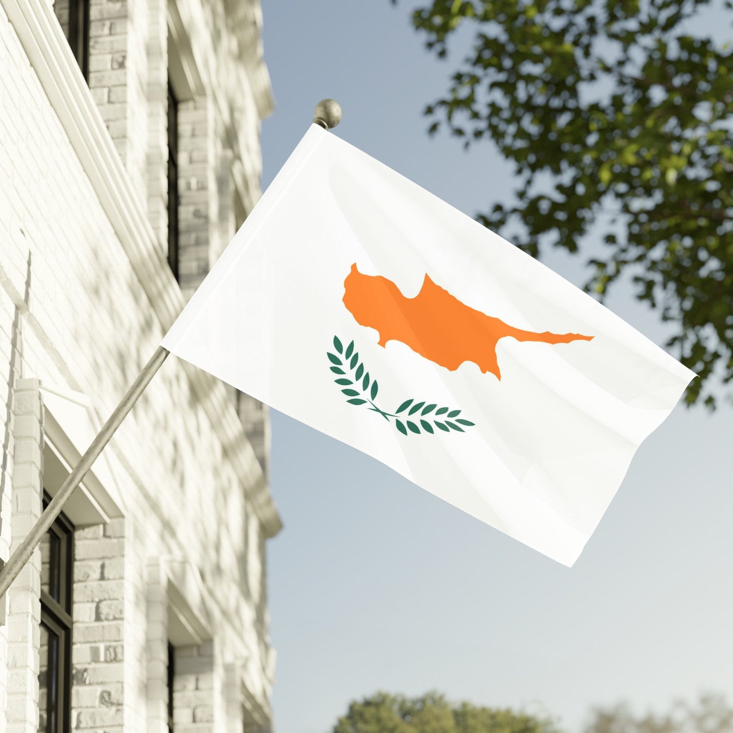 Flag Village Cyprus Flag 18" x 12" / 36" x 24" / 60" x 36"