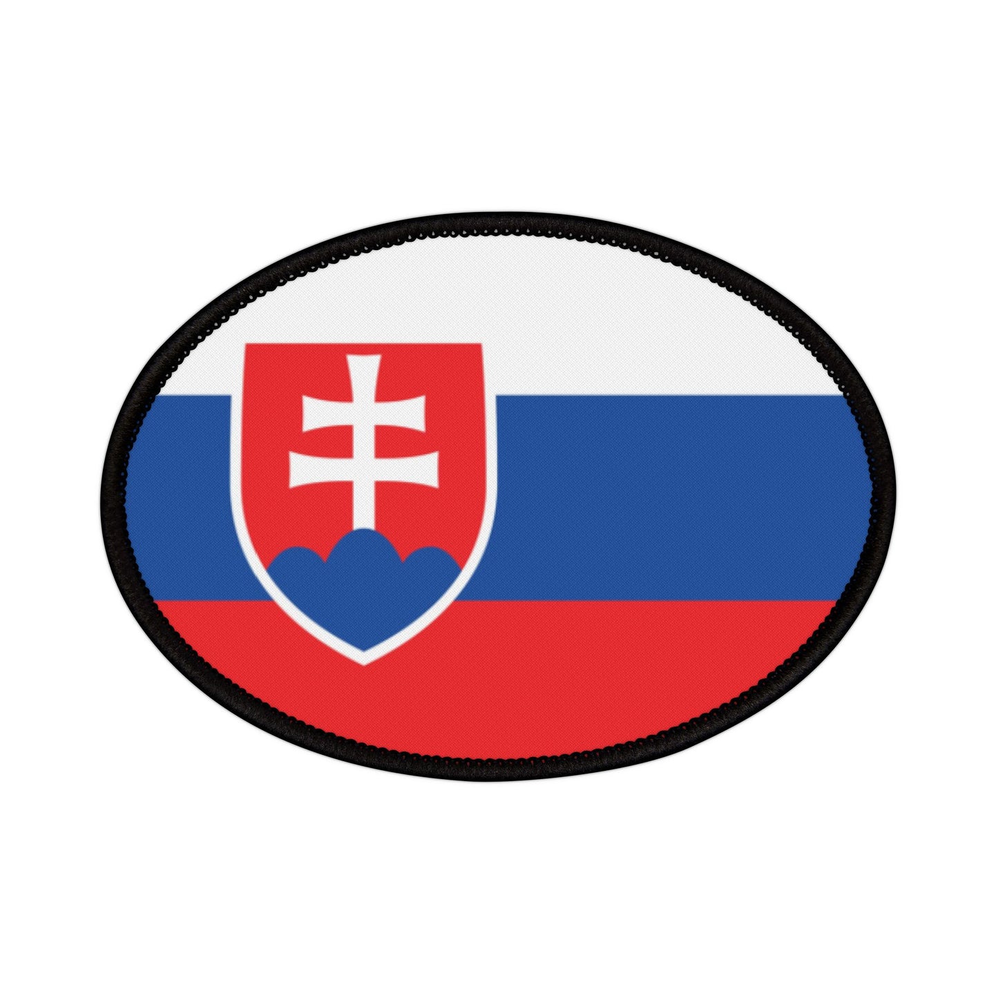 Flag Village Slovakia Flag Embroidery Iron-On Patches