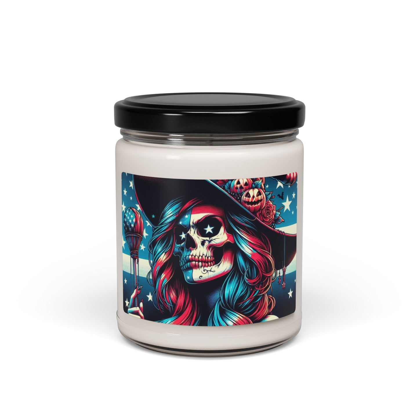 Flag Village Halloween Pretty Witch Scented Soy Candle, 9oz HW0017