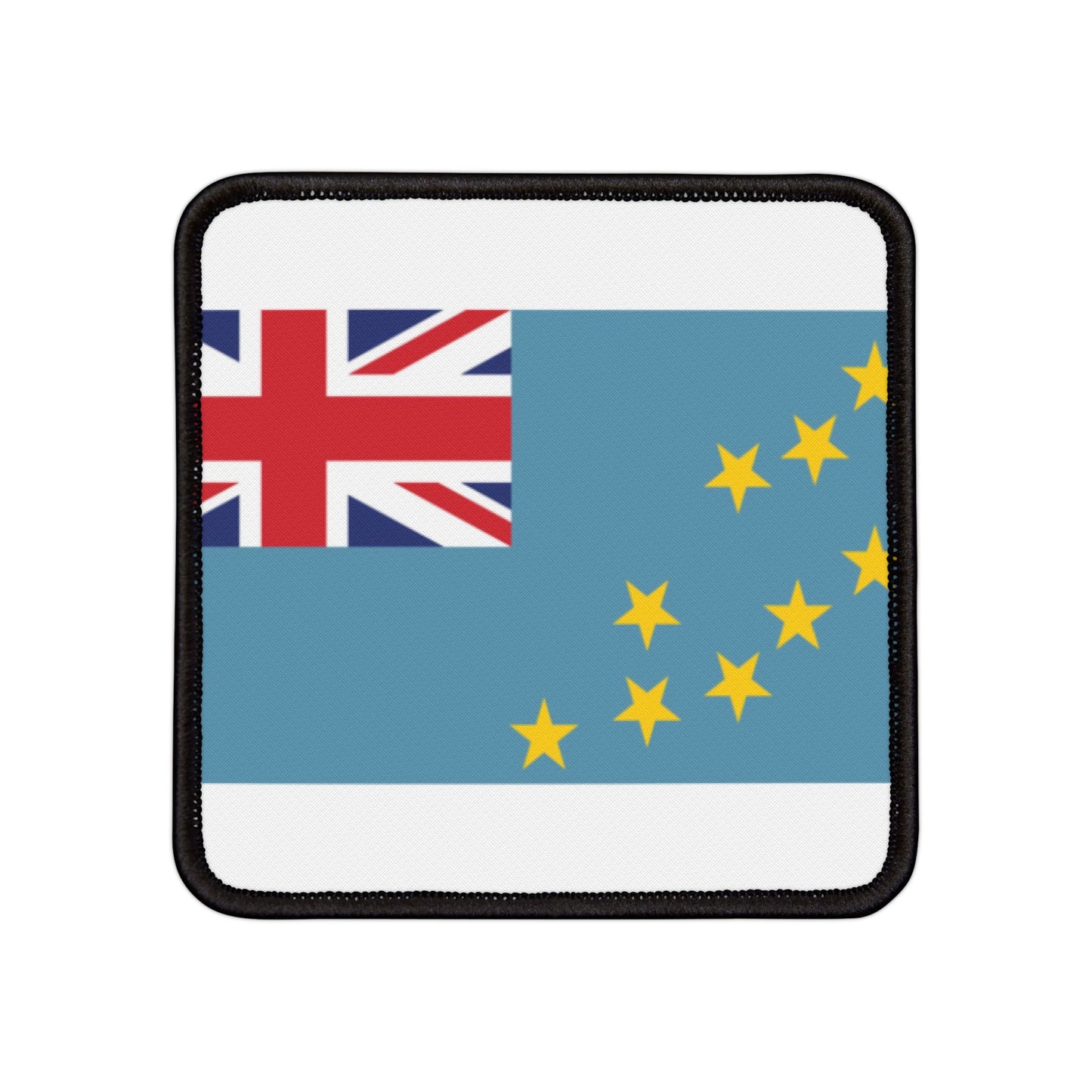Flag Village Tuvalu Flag Embroidery Iron-On Patches