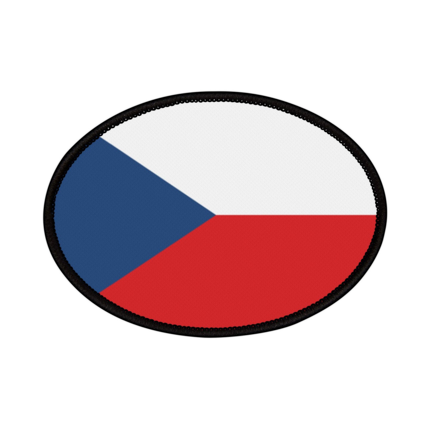 Flag Village Czech Republic Flag Embroidery Iron-On Patches