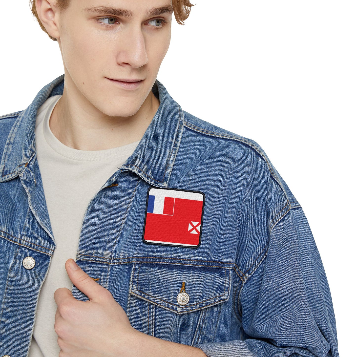 Flag Village Wallis And Futuna Flag Embroidery Iron-On Patches