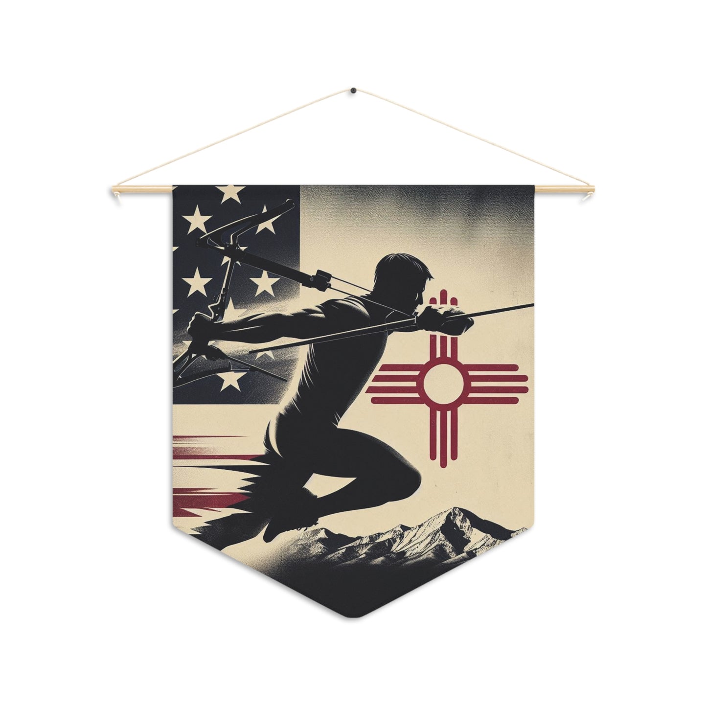 Flag Village New Mexico State Flag Pennant Sporting Home Wall decoration NM0002