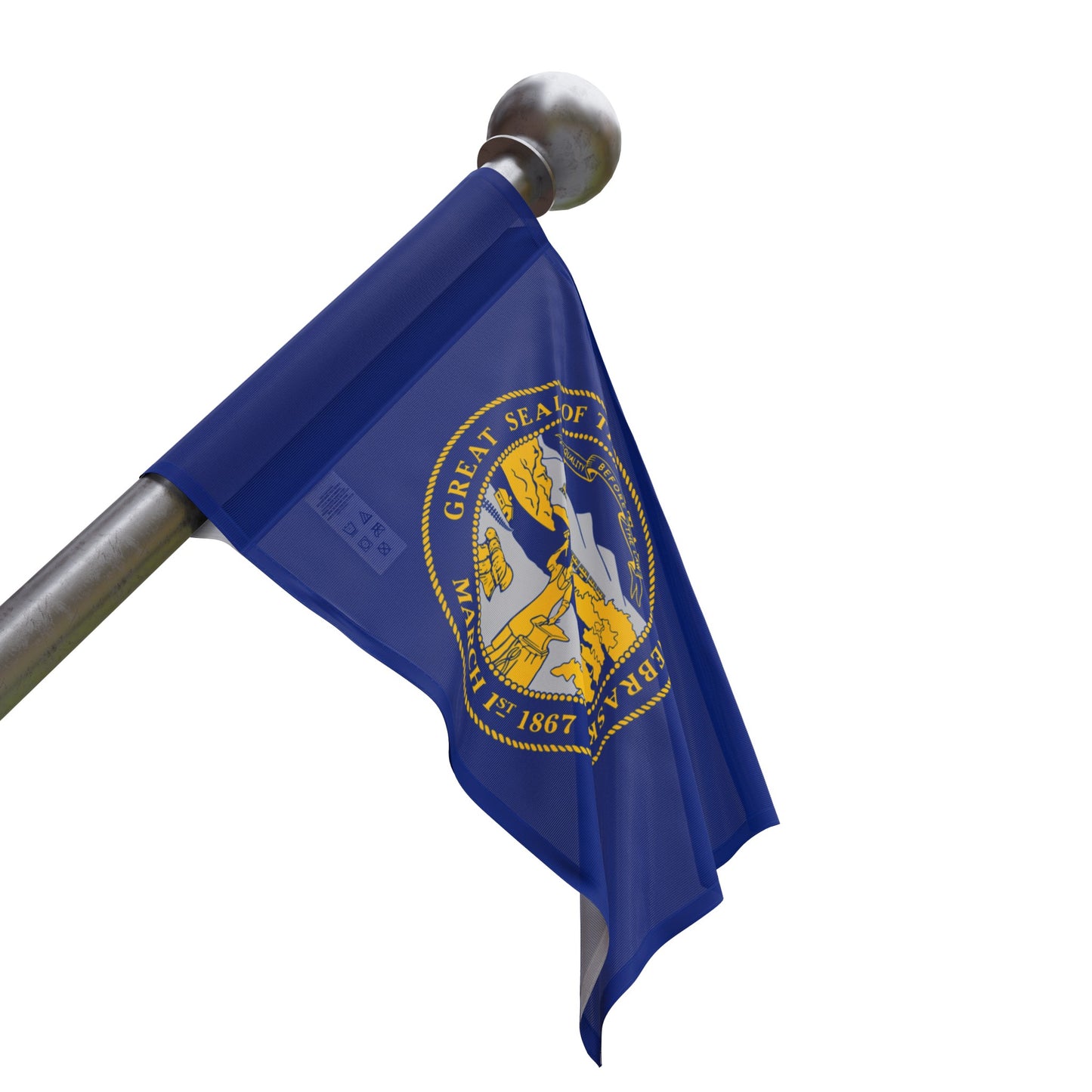 Flag Village USA Nebraska State Flag 18" x 12" / 36" x 24" / 60" x 36"