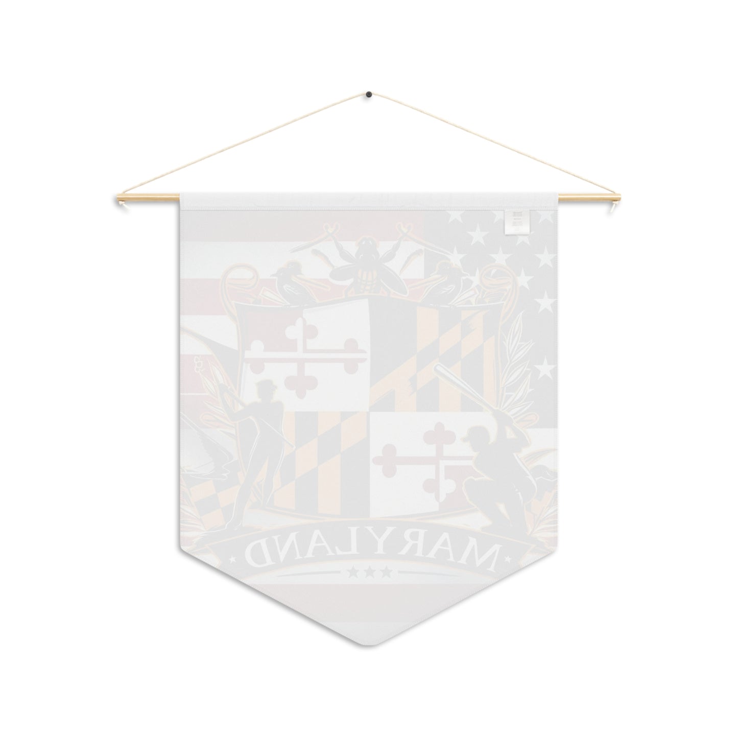 Flag Village Maryland State Flag Pennant Sporting Home Wall decoration MD0001