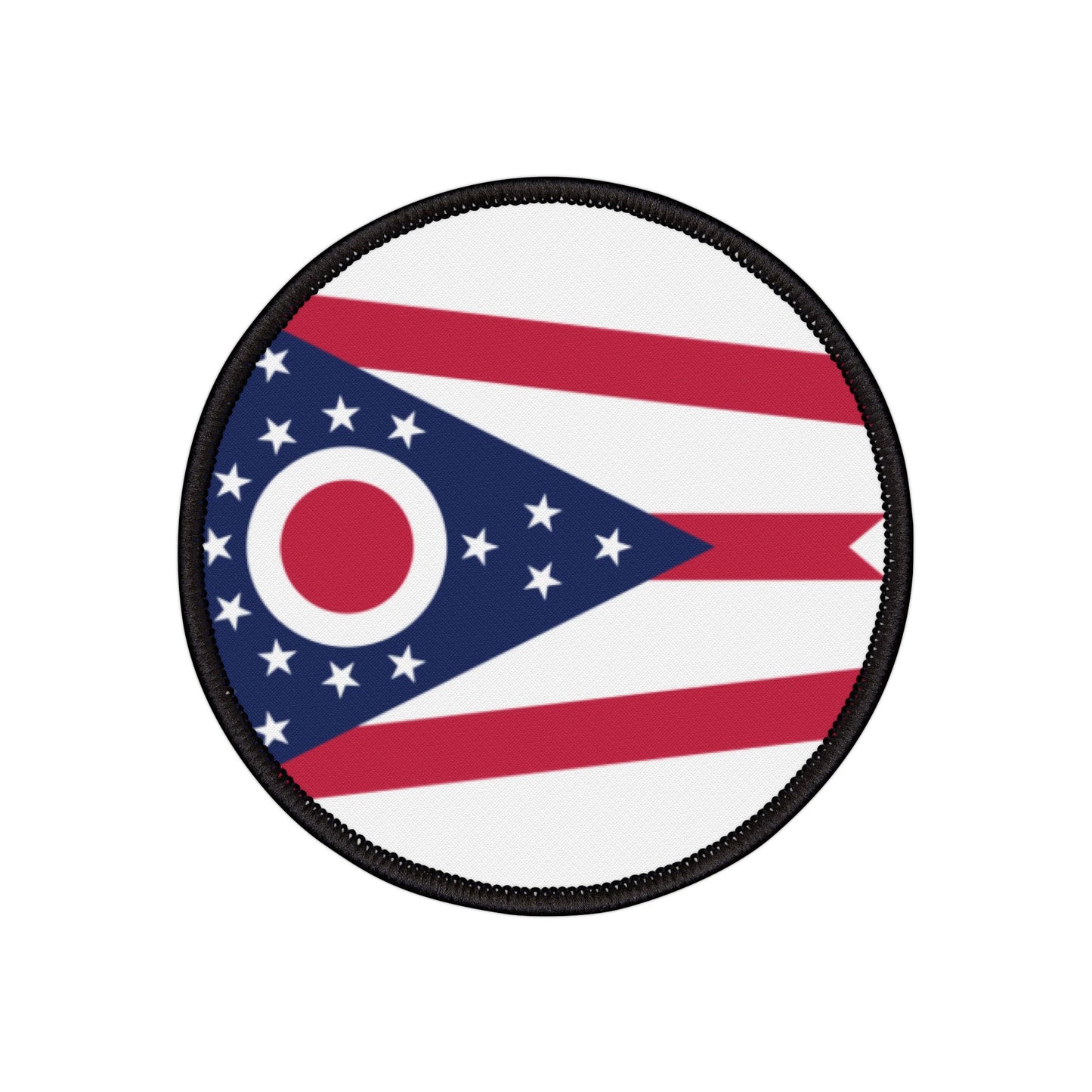 Flag Village Ohio State Flag Embroidery Iron-On Patches