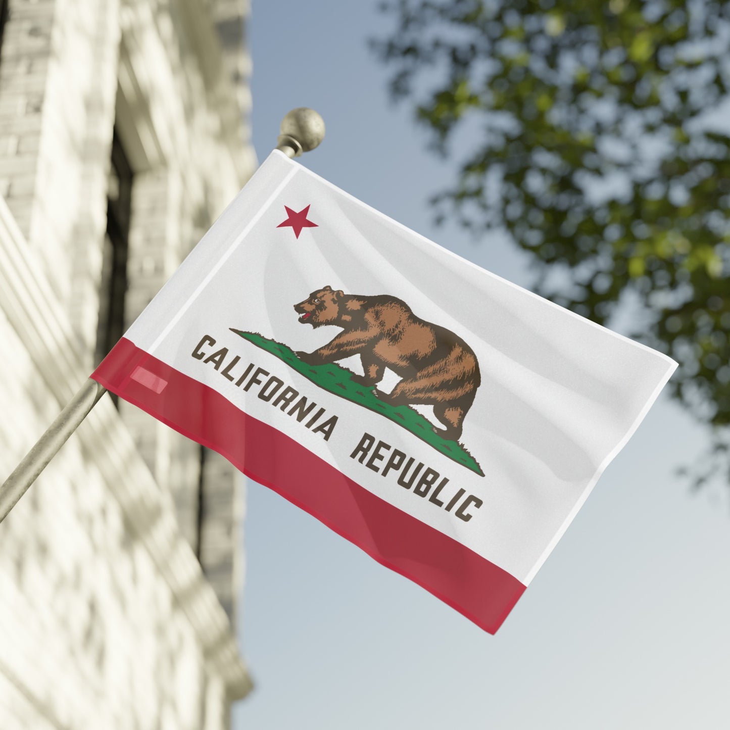 Flag Village USA California State Flag