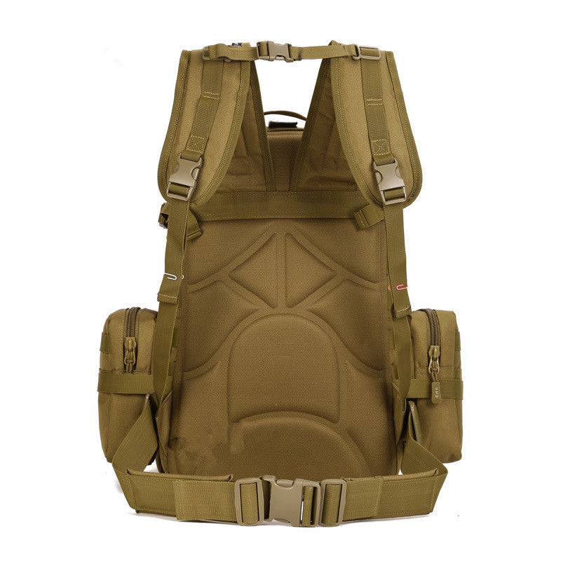 Flag Village 50L outdoor backpack backpack camping travel backpack combination large capacity backpack luggage bag