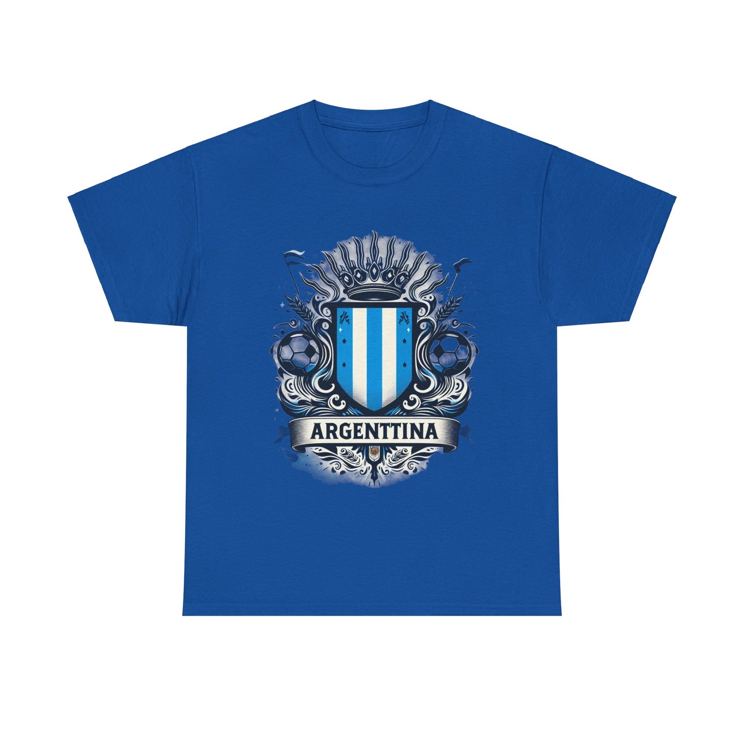 Flag Village Argentina Sporting Flag T-SHIRT Heavy Cotton Tee ARG0004