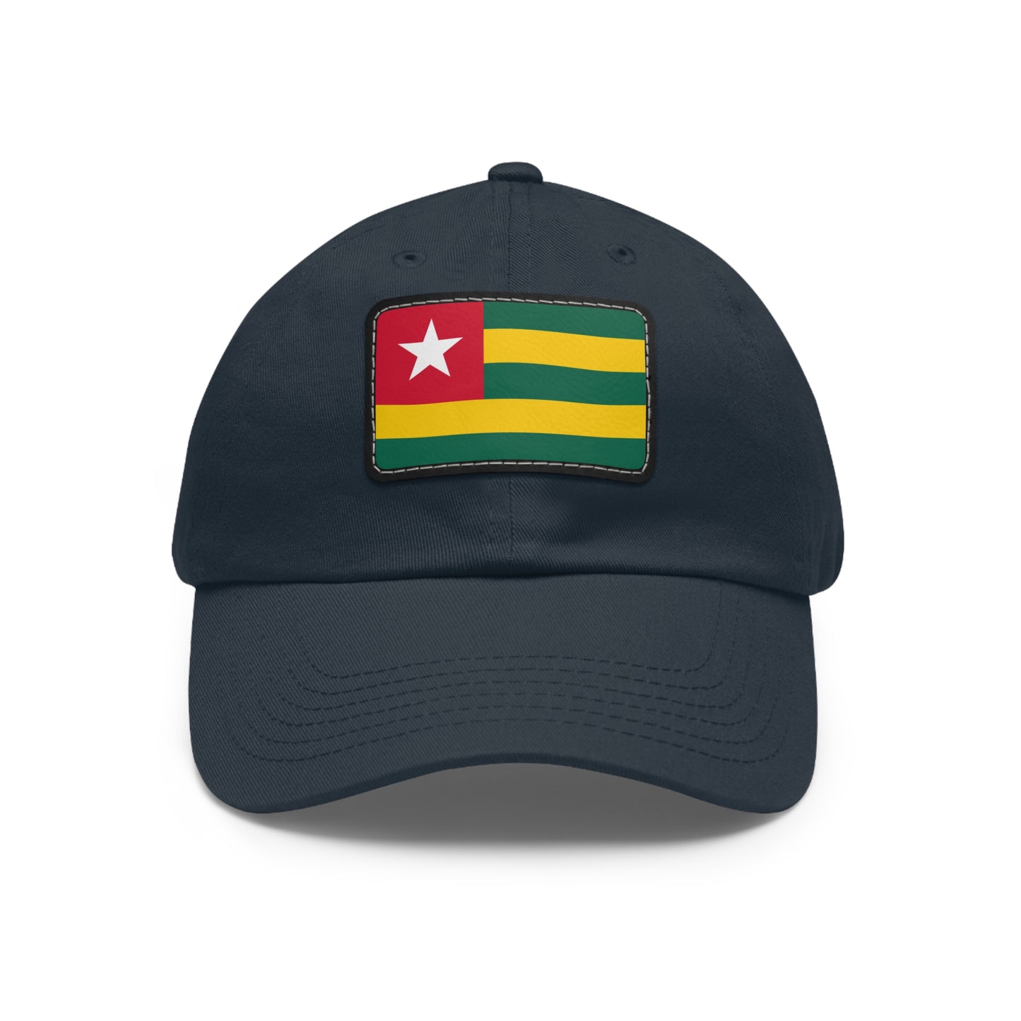 Flag Village Togo Flag Hat Cap with Leather Patch