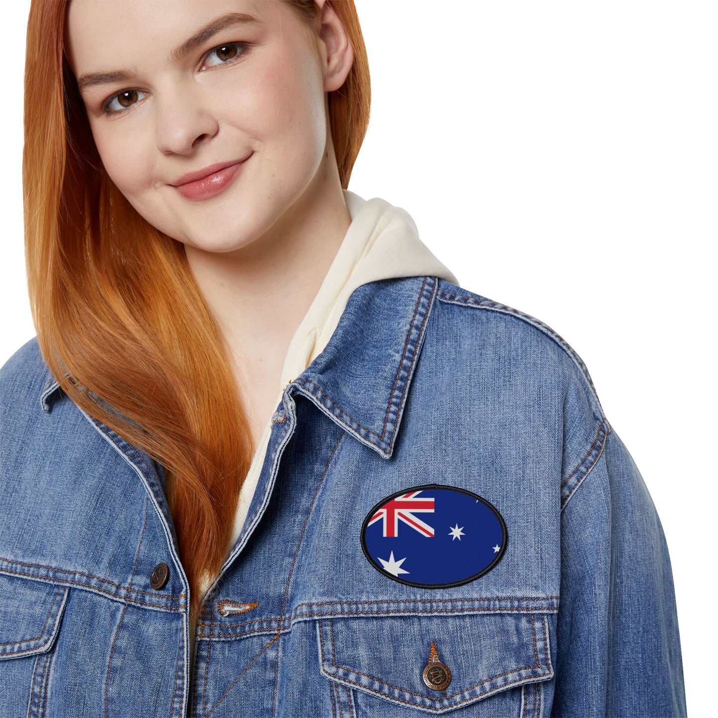 Flag Village Australia Flag Embroidery Iron-On Patches