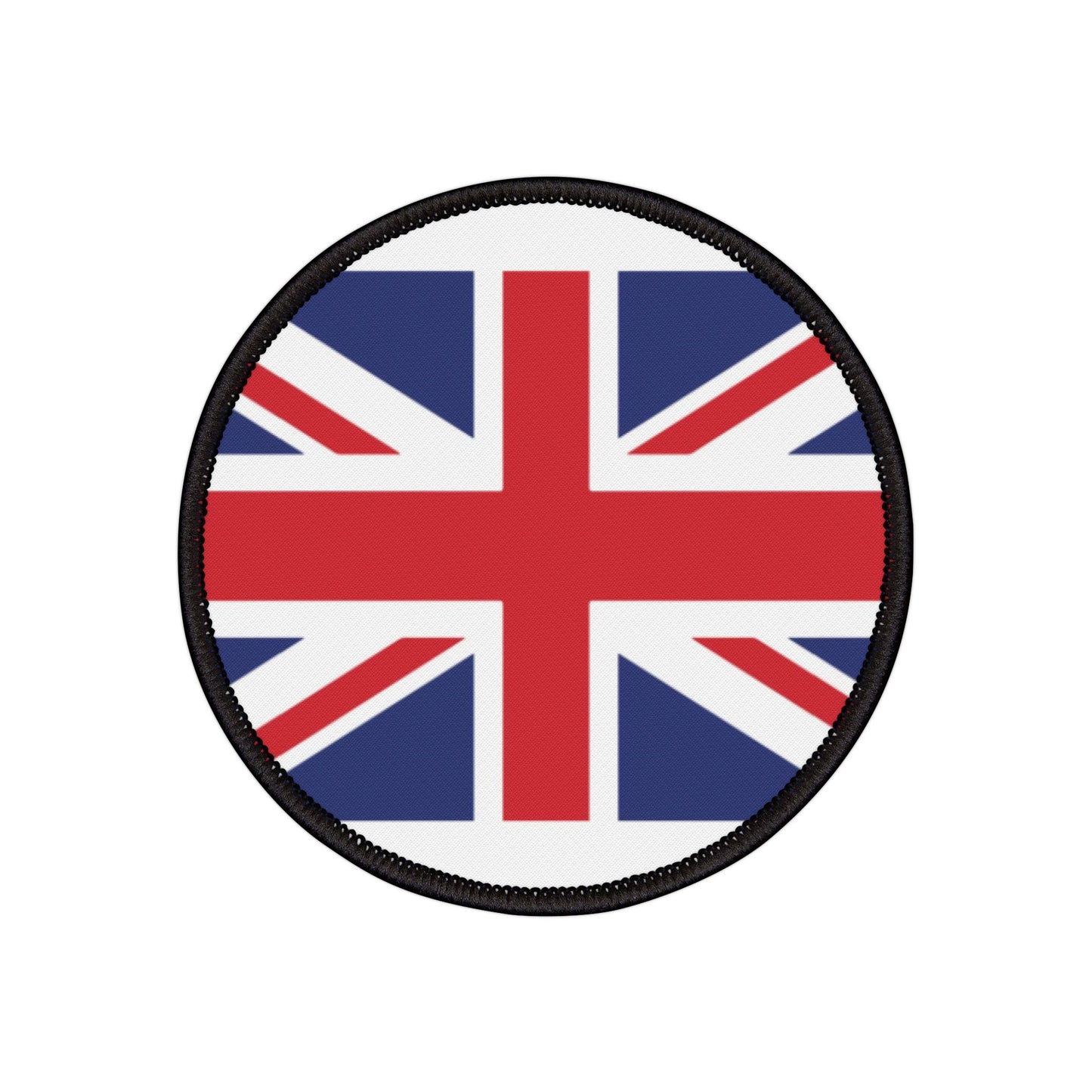 Flag Village United Kingdom Flag Embroidery Iron-On Patches